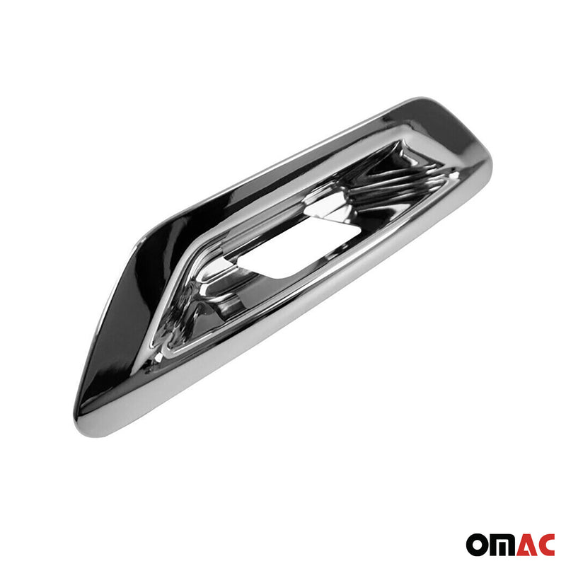 Maniglia per portellone posteriore con finitura baule per Ford Edge 2015-2024 cromata ABS argento 1 pz. 
