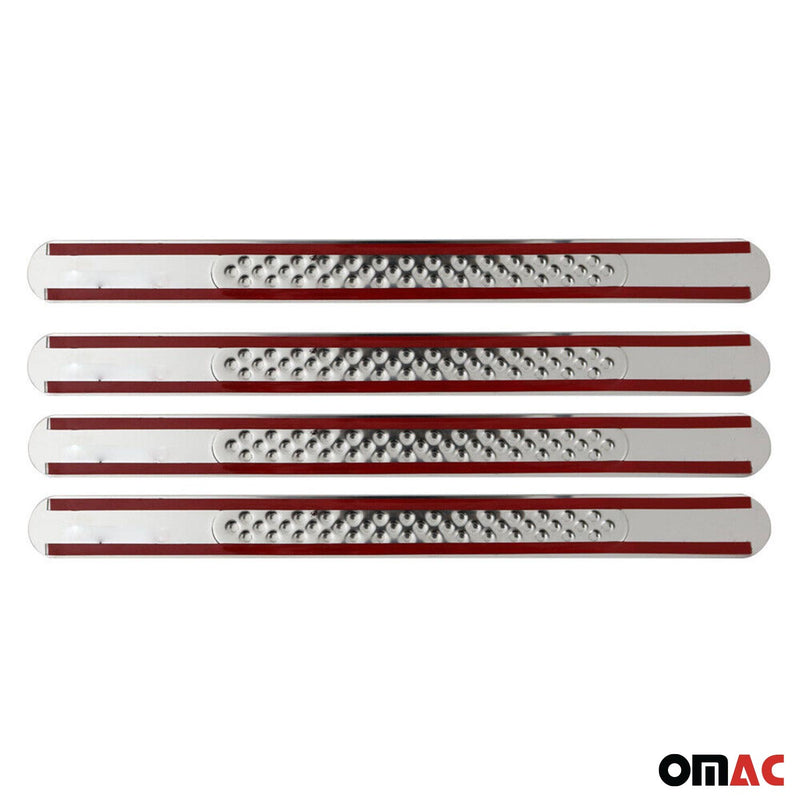 Soglie per porte BYD Seal U 2023-2025 in acciaio inox argento 4 pezzi