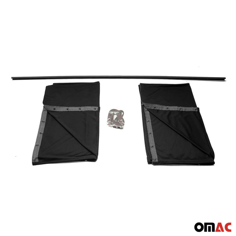 Tende per cabina per VW Multivan T7 L1 L2 Nero