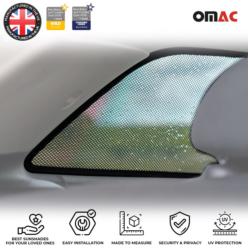 Tendine parasole per Mini Paceman R61 2012-2016 porte posteriori 2 pezzi