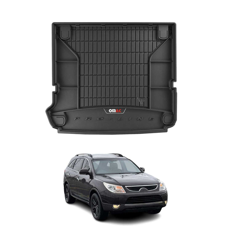 Vasca per bagagliaio per Hyundai ix55 2006-2012 Premium TPE Nero