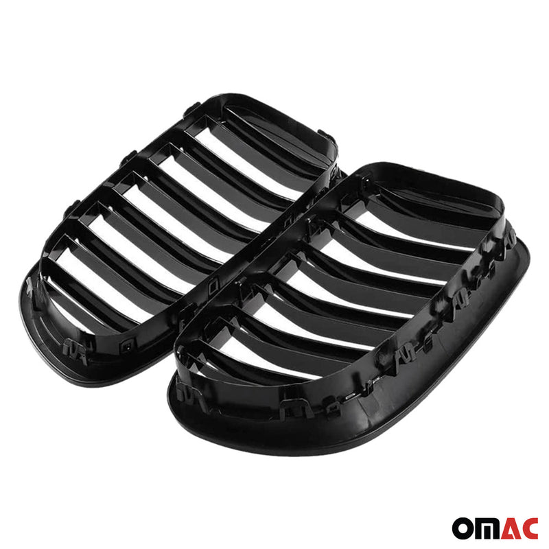 2010-2016 BMW 5er F10 M5 Nieren Grill Kühlergrill Schwarz Glanz