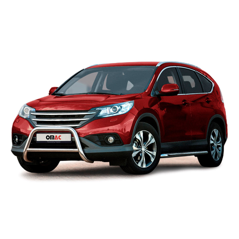 Barra di protezione anteriore per Honda CR-V 2012-2016 con ABE in acciaio argento 
