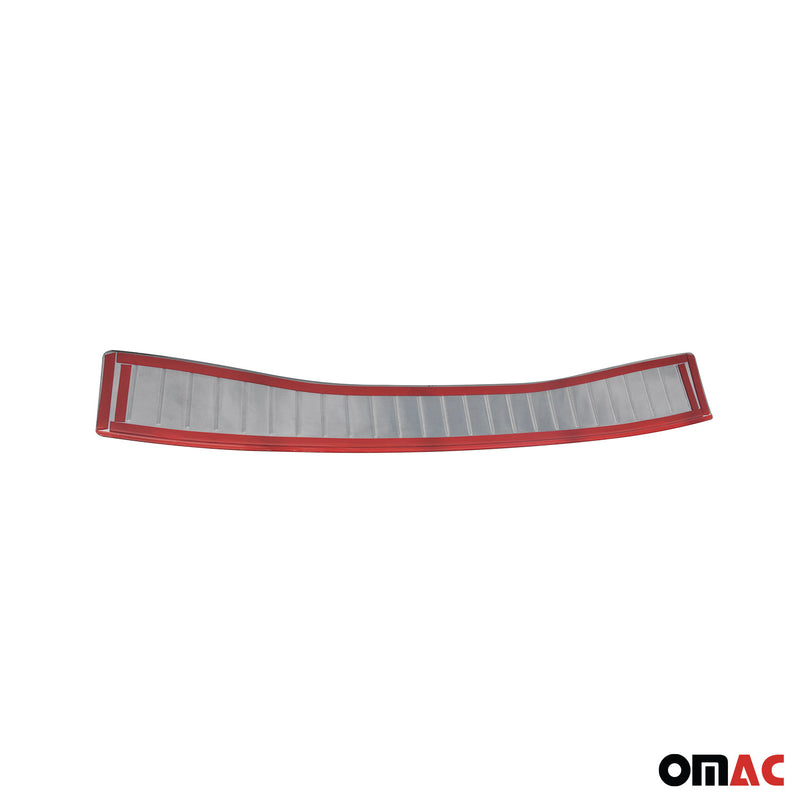 Protezione paraurti per soglia di carico per Ford B-Max 2012-2018 in acciaio inox argento