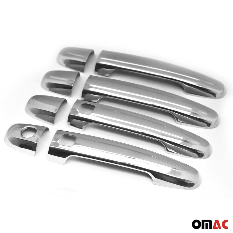Copertura maniglia porta cromata per Lexus GS 2005-2011 4 porte in acciaio inox argento 8 pezzi 
