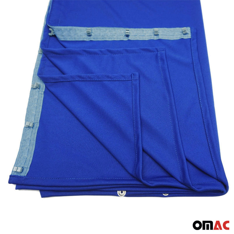 Tendine parasole per cabina di guida per VW Multivan T7 L1 L2 Blu 2 pezzi