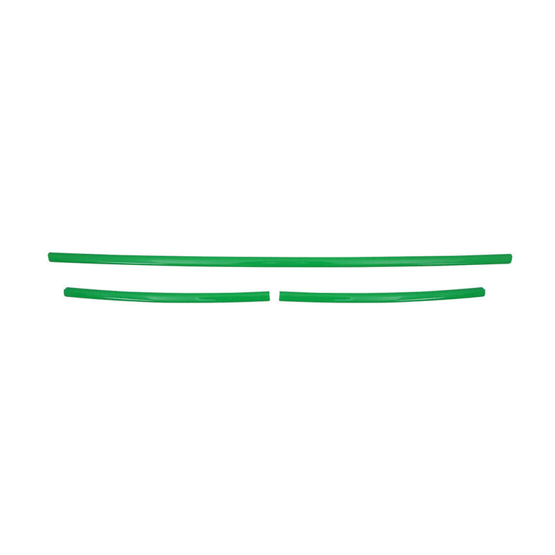 Strisce griglia per VW T6 2015-2019 Highline Chrome Green 3 pezzi