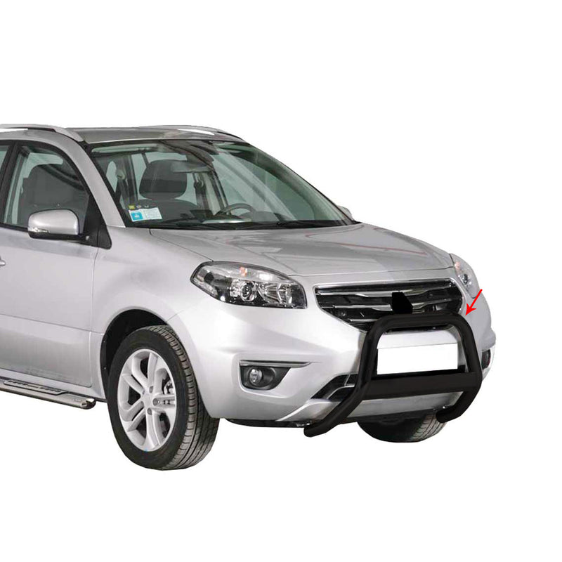 Barra di protezione anteriore per Renault Koleos 2011-2013 ø63mm acciaio nero 