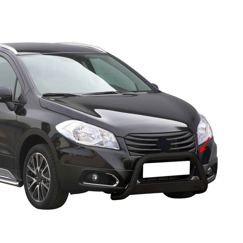 Protezione anteriore per Suzuki SX4 S-Cross 2017-2018 ø63mm acciaio nero 