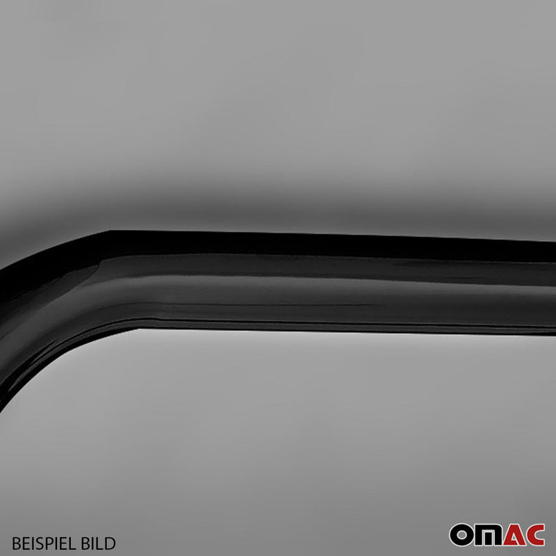 Barra di protezione anteriore per Nissan Navara 2005-2010 ø76mm acciaio nero