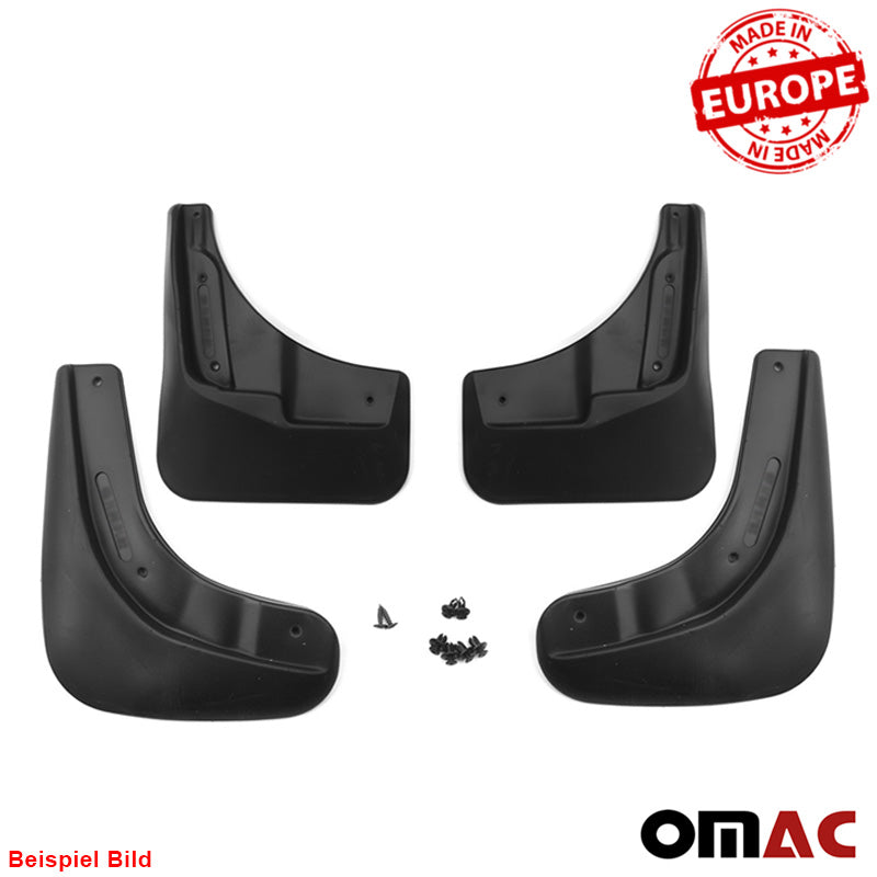 Paraspruzzi per Renault Koleos 2011-2017 in plastica 4x 
