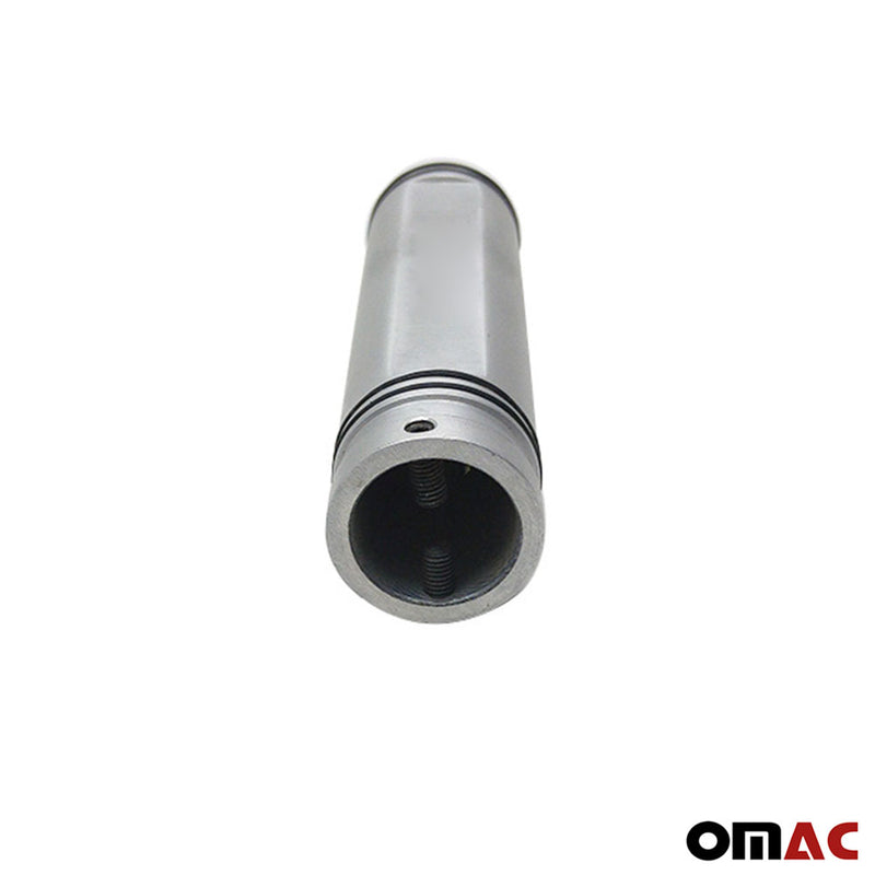 Leva freno a mano per Peugeot 206 1998-2012 alluminio argento 