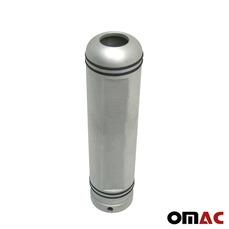 Leva freno a mano per Peugeot 206 1998-2012 alluminio argento 