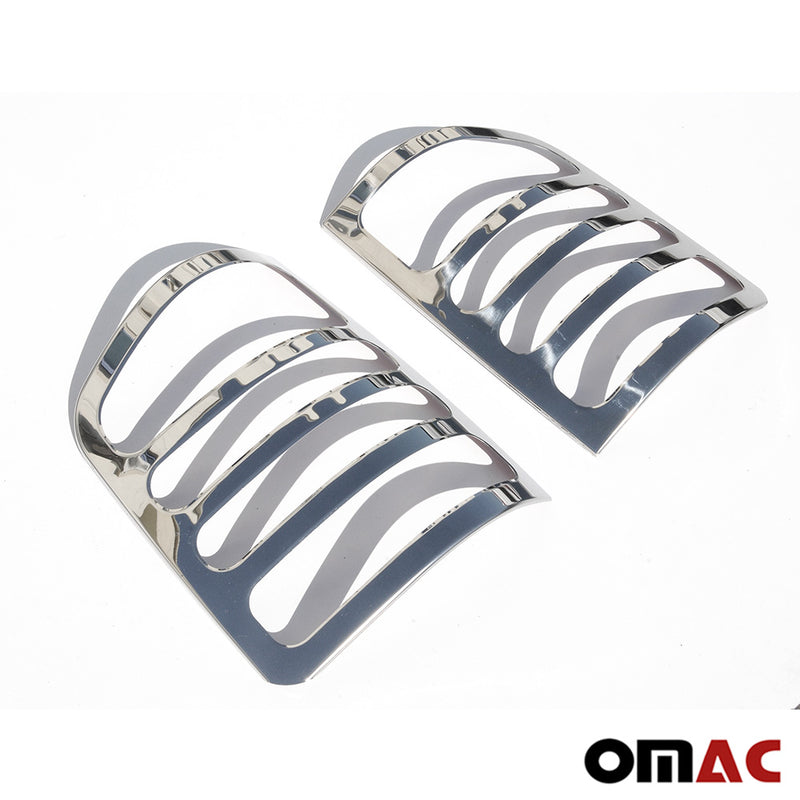 Strisce luci posteriori per VW Transporter T5 2003-2010 in acciaio inox, 2 pezzi 