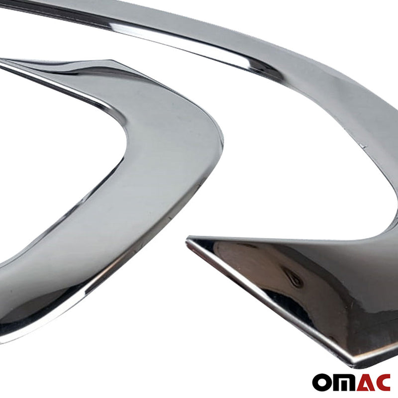 Copri fari anteriori per Ford Tourneo Courier 2014-2024 cromati 