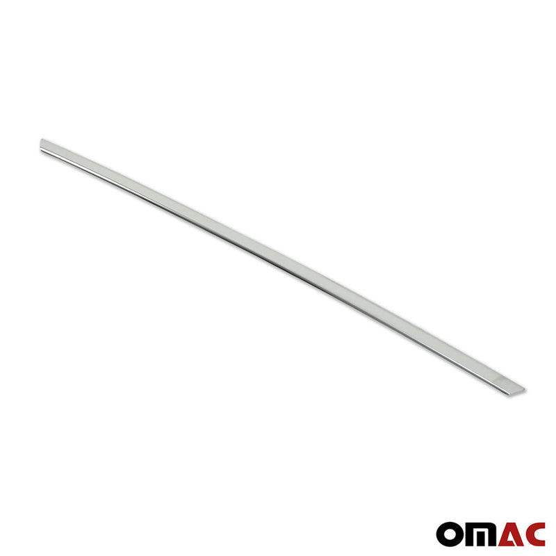 Modanatura del bagagliaio per portellone posteriore per Opel Corsa F 2019-2025 in acciaio inox cromato 