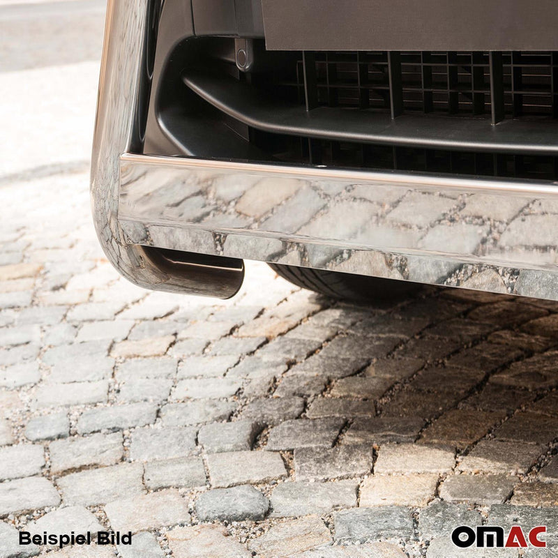 Protezione anteriore per Opel Antara 2007-2011 ø63mm acciaio argento 