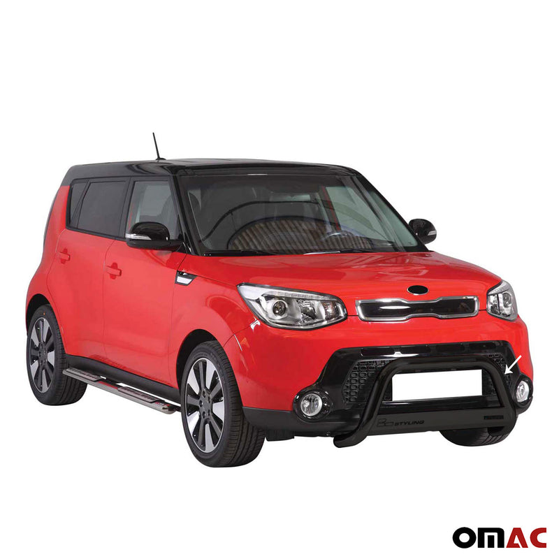 Protezione anteriore per Kia Soul 2013-2017 ø63mm acciaio nero
