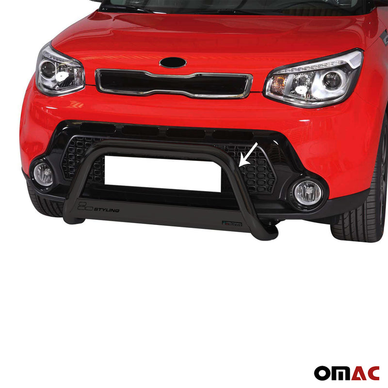 Protezione anteriore per Kia Soul 2013-2017 ø63mm acciaio nero