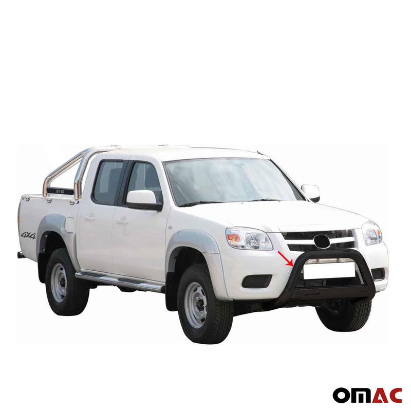 Protezione anteriore per Mazda BT-50 2009-2012 ø63mm acciaio nero