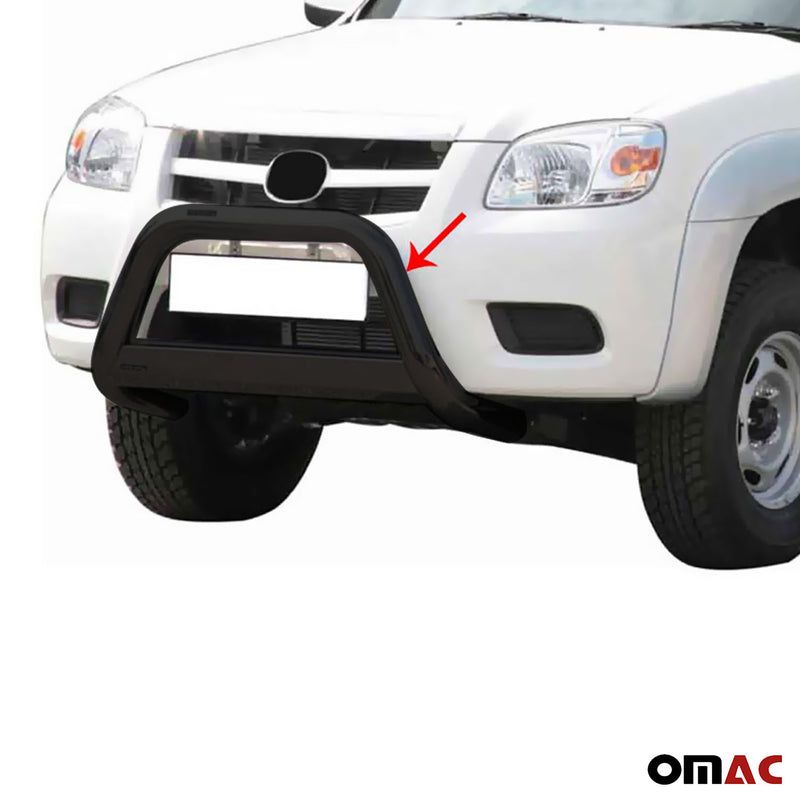 Protezione anteriore per Mazda BT-50 2009-2012 ø63mm acciaio nero