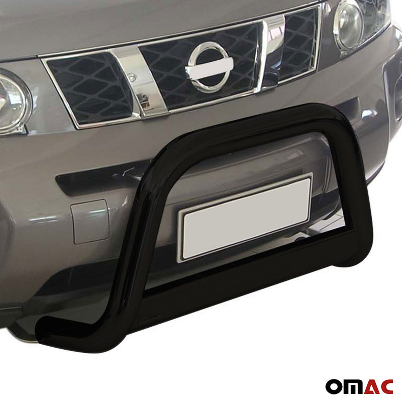 Barra di protezione anteriore per Nissan X-Trail 2007-2010 ø63mm acciaio nero 