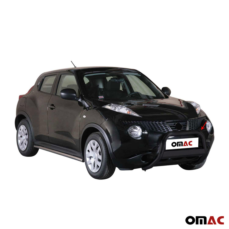 Protezione anteriore per Nissan Juke 2010-2019 ø63mm acciaio nero