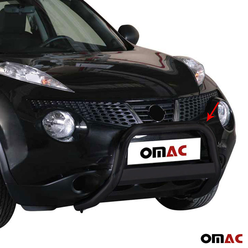 Protezione anteriore per Nissan Juke 2010-2019 ø63mm acciaio nero