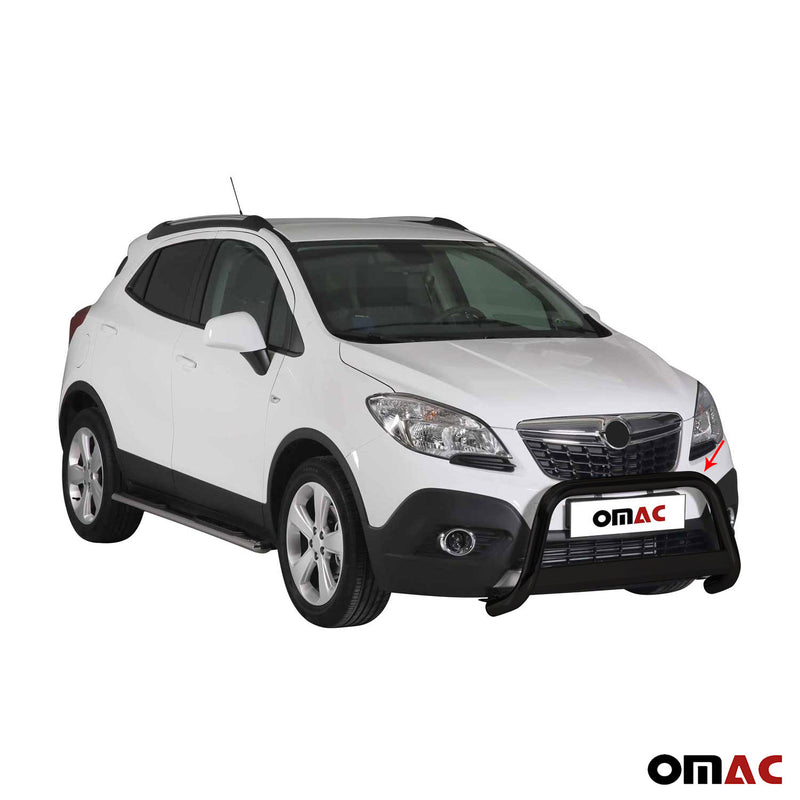 Protezione anteriore per Opel Mokka 2012-2016 ø63mm acciaio nero