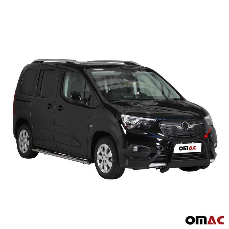 Protezione anteriore per Opel Combo 2018-2025 ø63mm acciaio nero