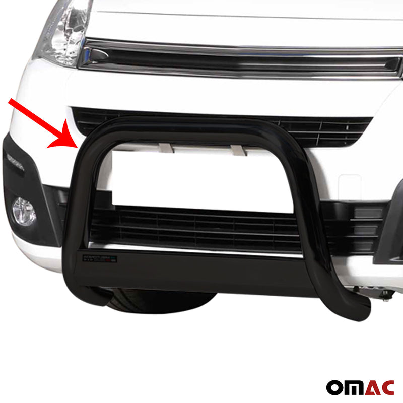 Barra di protezione anteriore per Citroen Berlingo 2015-2018 ø63mm acciaio nero 