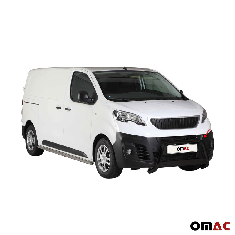 Protezione anteriore per Peugeot Expert 2016-2025 ø63mm acciaio nero