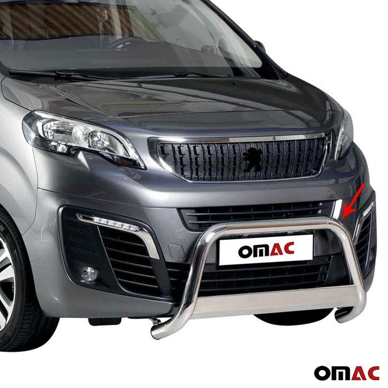 Protezione anteriore per Peugeot Expert Traveller 2016-2025 ø63 acciaio 