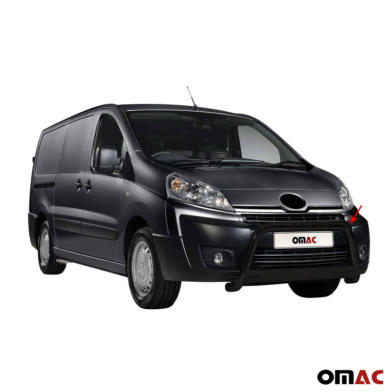Barra di protezione anteriore per Toyota Proace 2013-2016 ø63mm acciaio nero 