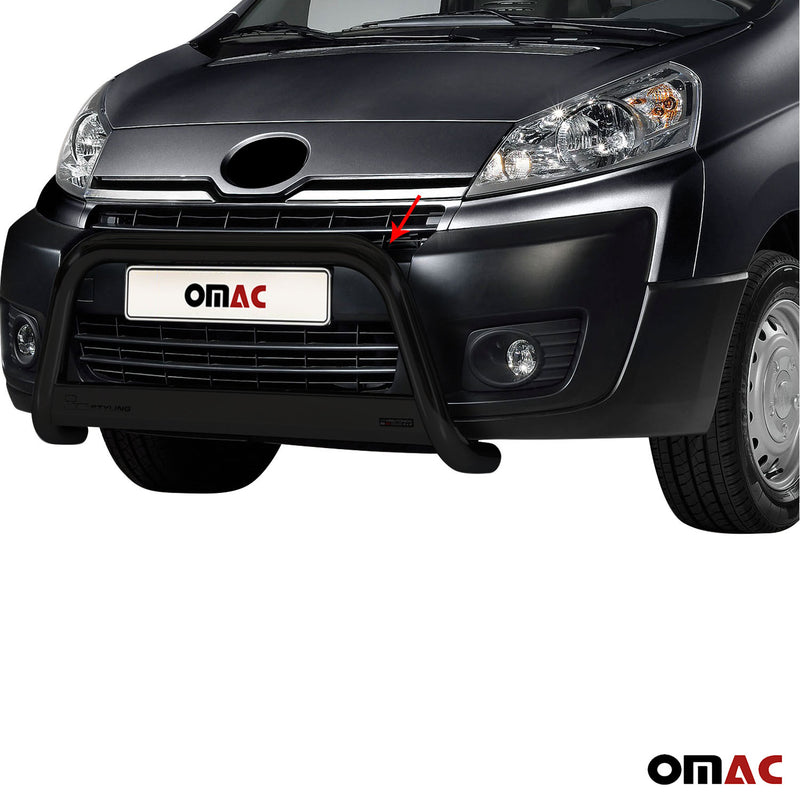 Barra di protezione anteriore per Toyota Proace 2013-2016 ø63mm acciaio nero 