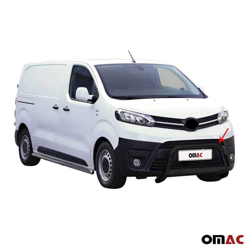 Barra di protezione anteriore per Toyota Proace Verso 2016-2019 ø63mm Nero 