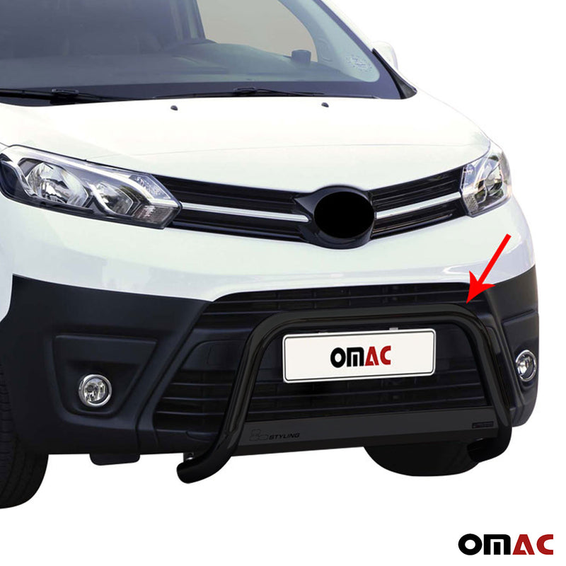 Protezione anteriore per Toyota Proace 2016-2019 ø63mm Nero Protezione 