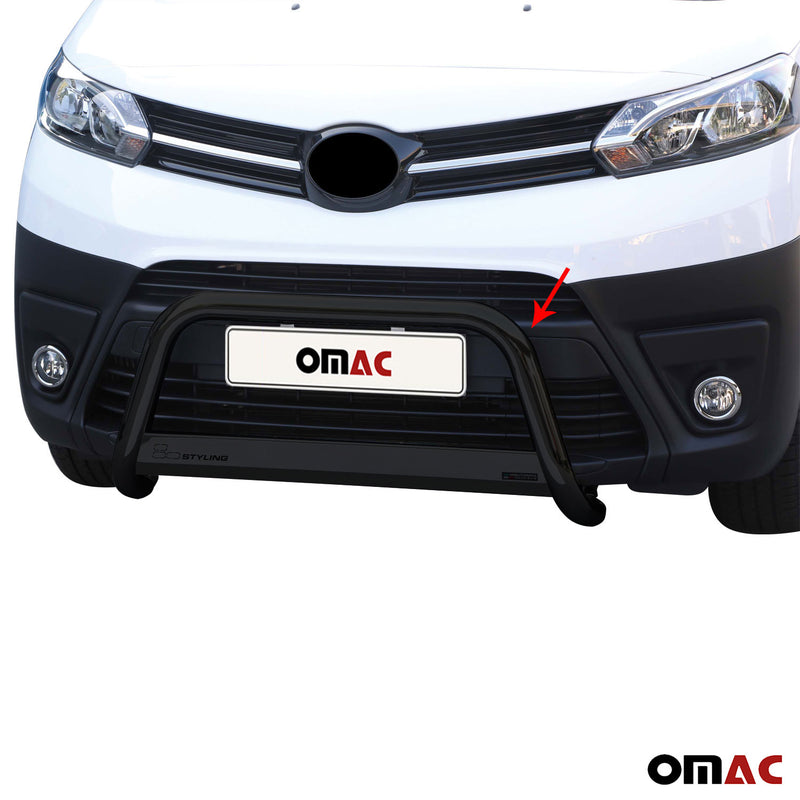 Barra di protezione anteriore per Toyota Proace Verso 2016-2019 ø63mm Nero 