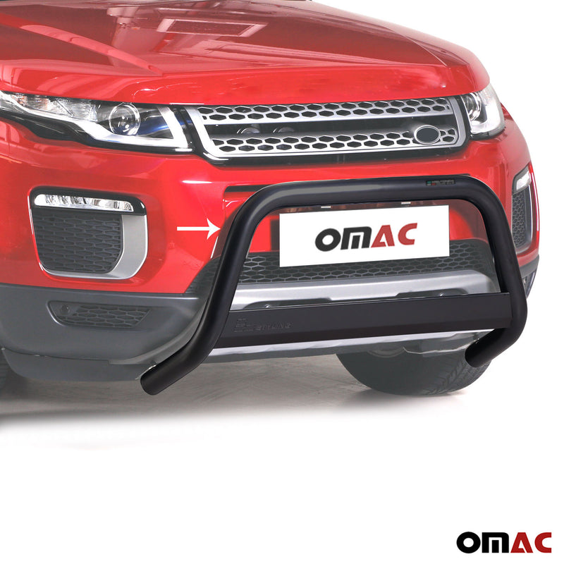 Barra di protezione anteriore per Range Rover Evoque 2016-2021 ø63mm acciaio nero 