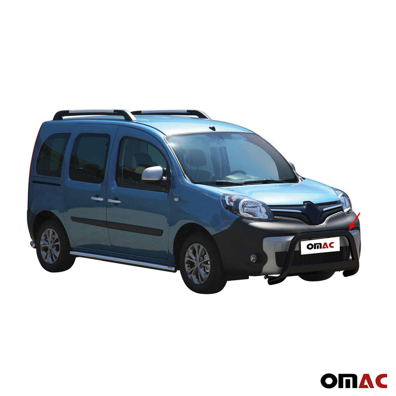 Barra di protezione anteriore per Renault Kangoo 2014-2021 ø63mm acciaio nero 