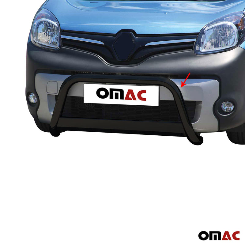 Barra di protezione anteriore per Renault Kangoo 2014-2021 ø63mm acciaio nero 