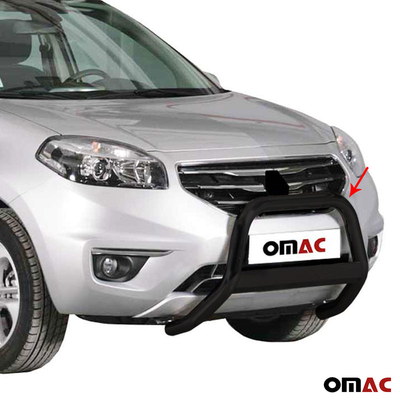 Barra di protezione anteriore per Renault Koleos 2011-2013 ø63mm acciaio nero 