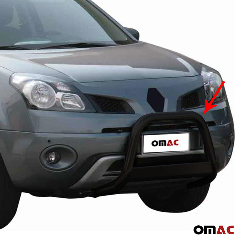 Barra di protezione anteriore per Renault Koleos 2008-2011 ø63mm acciaio nero 
