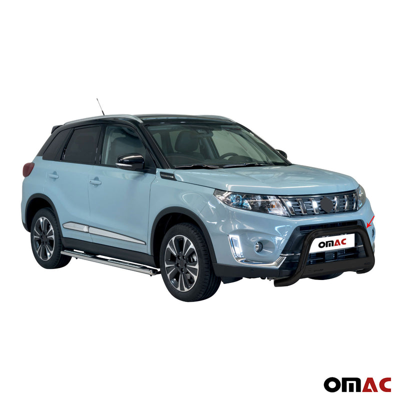 Barra di protezione anteriore per Suzuki Vitara 2019-2025 ø63mm acciaio nero 