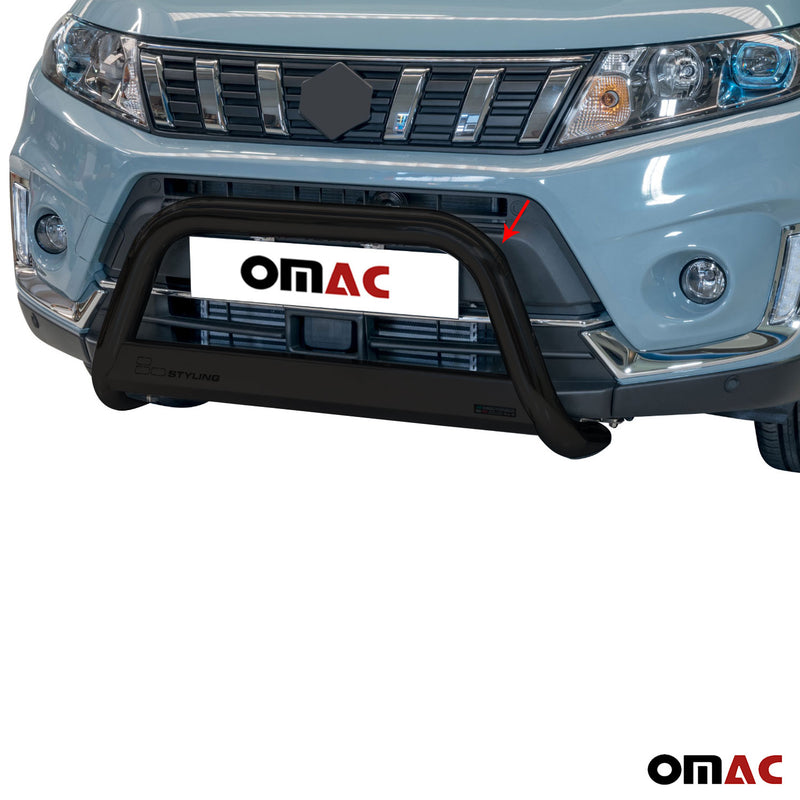Barra di protezione anteriore per Suzuki Vitara 2019-2025 ø63mm acciaio nero 