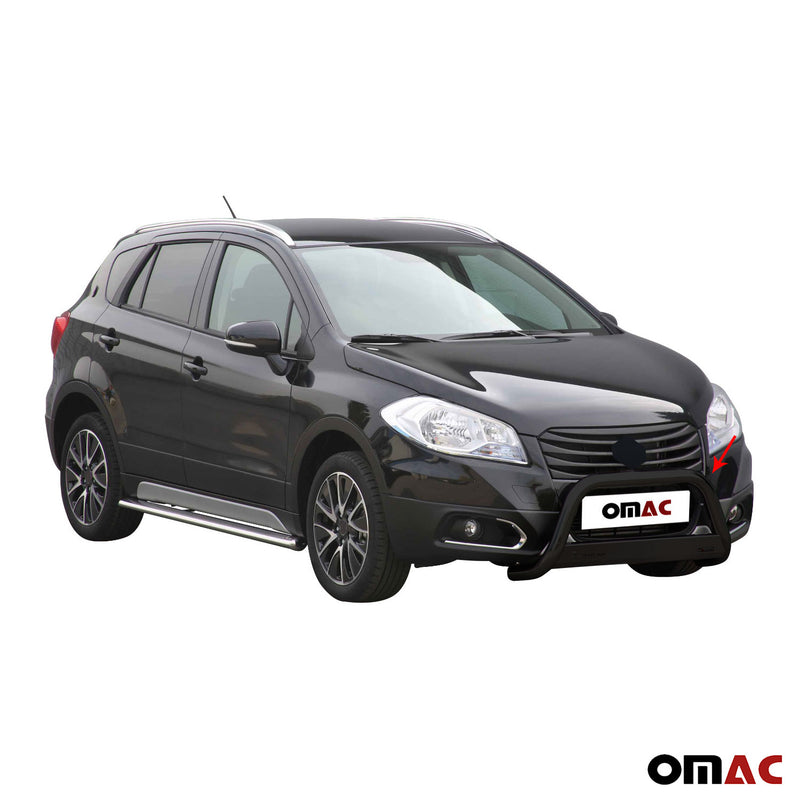 Protezione anteriore per Suzuki SX4 S-Cross 2017-2018 ø63mm acciaio nero 