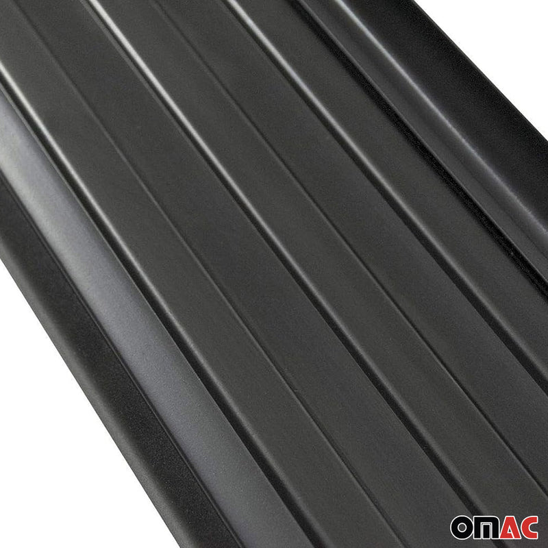 Pedane laterali per VW Amarok 2010-2016 alluminio nero ABE