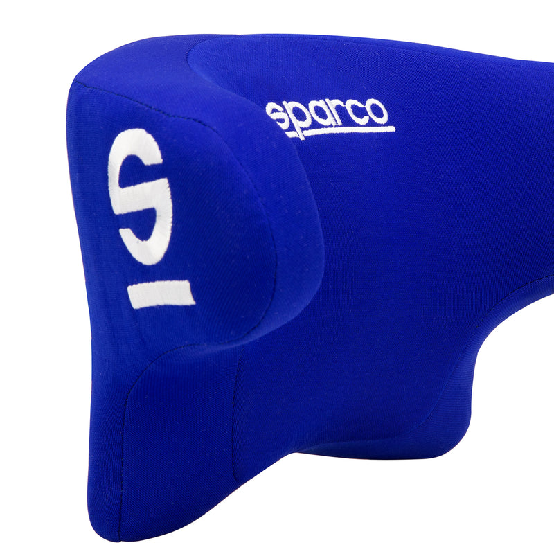 Nackenkissen Auto Memory-Schaum Blau Sparco