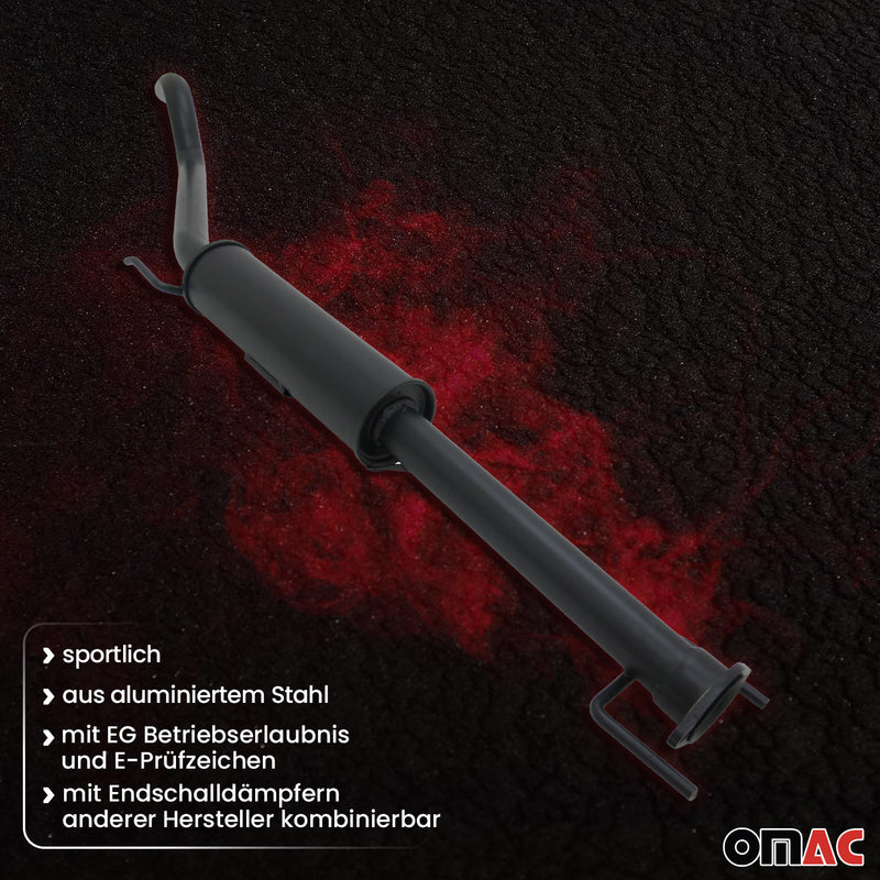 Silenziatore anteriore NOVUS Sport per Opel Astra H GTC / OPC con omologazione CE 