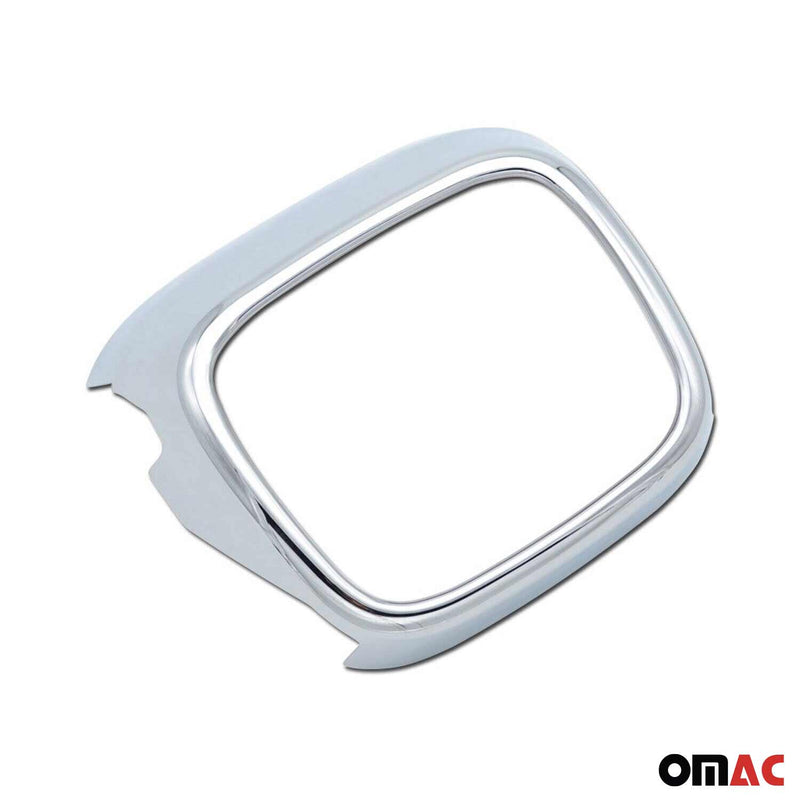 Cornice emblema anteriore per Honda CR-V 2016-2025 cromata ABS argento 1 pezzo